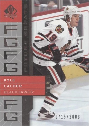 2002-03 SP Authentic - Kyle Calder #112