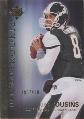 2012 Upper Deck Kirk Cousins #36