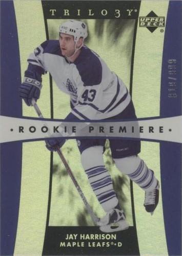2005-06 Upper Deck Trilogy - Jay Harrison #312