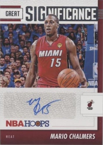 2021-22 Panini NBA Hoops - Mario Chalmers #GS-MCH