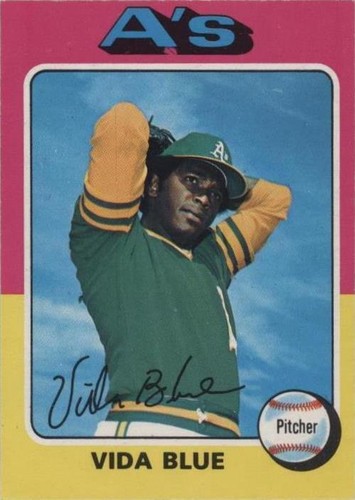 1975 O-Pee-Chee - Vida Blue #510