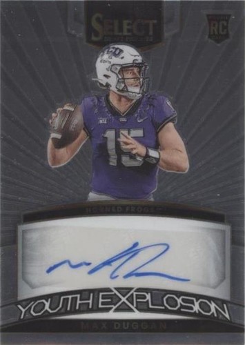 2023 Panini Select Draft Picks Max Duggan #YS-MAX