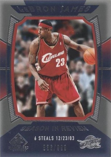 2004-05 SP Game Used - LeBron James #145