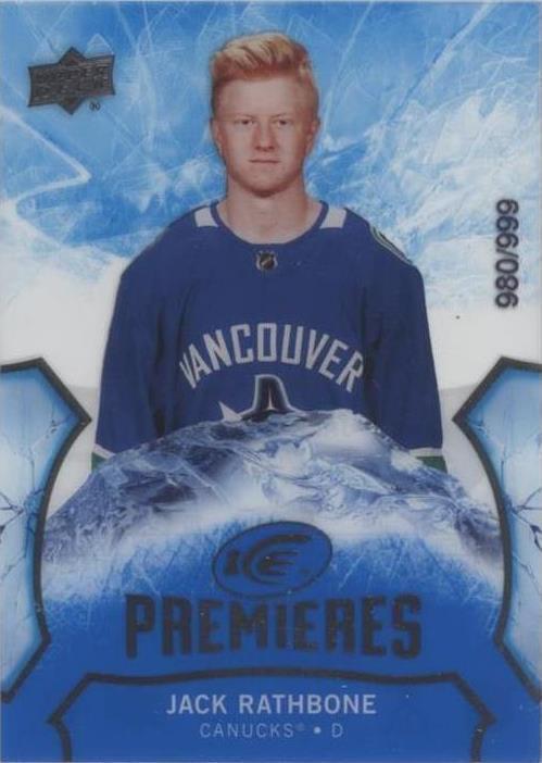 2021-22 Upper Deck Ice - Jack Rathbone #157