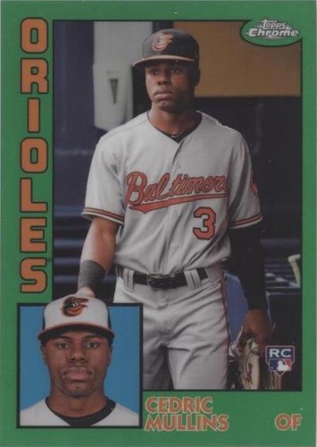 2019 Topps Chrome - Cedric Mullins #84TC-4