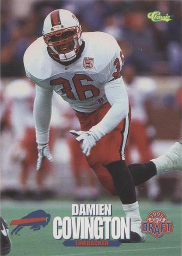 1995 Classic NFL Draft Damien Covington #38