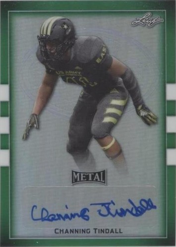 2018 Leaf Metal U.S. Army All-American Bowl Channing Tindall #BA-CT1