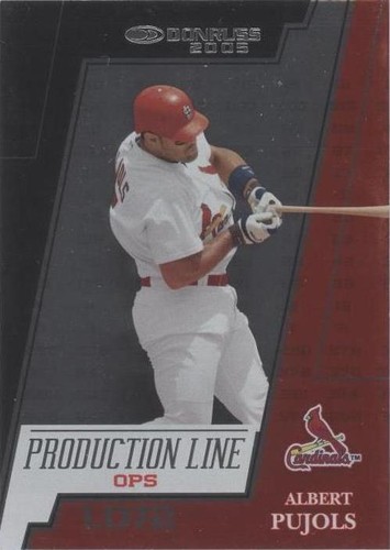2005 Donruss - Albert Pujols #PL-1