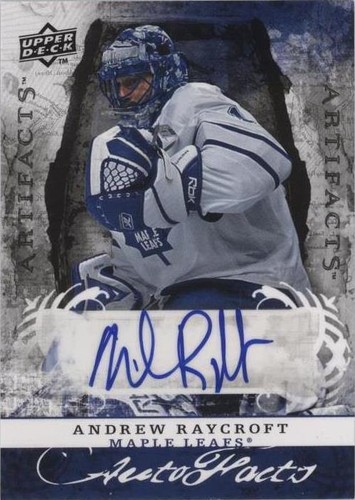 2008-09 Upper Deck Artifacts - Andrew Raycroft #AF-AR