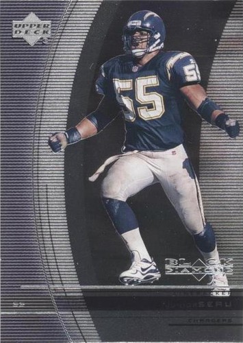 1999 Upper Deck Black Diamond Junior Seau #90