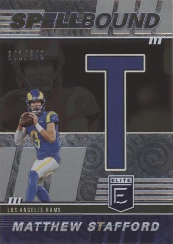 2022 Panini Donruss Elite Matthew Stafford #SB-MS2