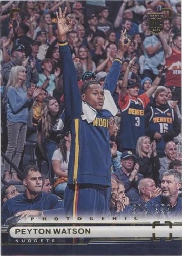 2022-23 Panini Photogenic - Peyton Watson #165