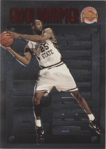 1996-97 Score Board Autographed Basketball - Erick Dampier #PP6