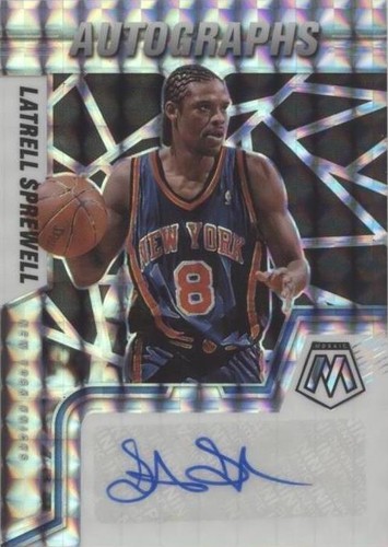 2021-22 Panini Mosaic - Latrell Sprewell #AM-LSW