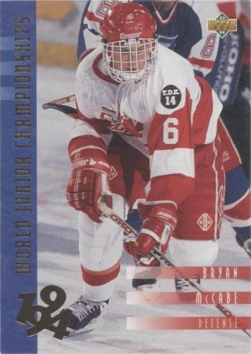 1993-94 Upper Deck - Bryan McCabe #549