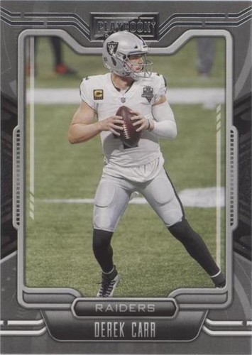 2021 Panini Playbook Derek Carr #52