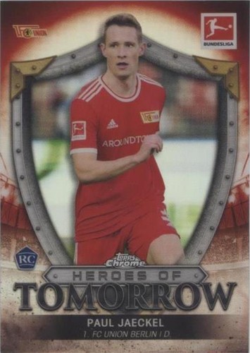 2021-22 Topps Chrome Bundesliga Paul Jaeckel #HT-PJ