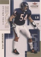 2003 Fleer Genuine Insider Brian Urlacher #76