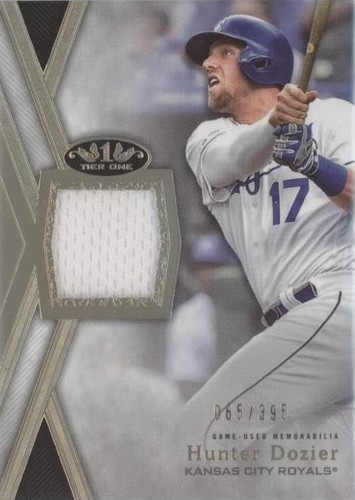 2020 Topps Tier One - Hunter Dozier #T1R-HD