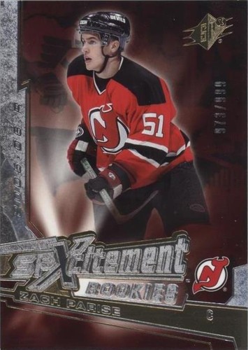 2005-06 SPx - Zach Parise #XR-ZP