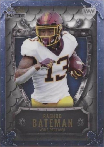 2021 Wild Card MATTE Rashod Bateman #WWB-22
