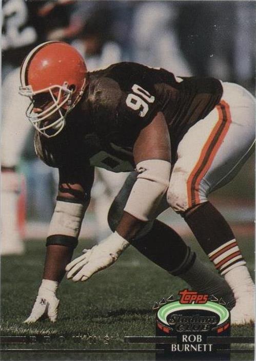 1992 Topps Stadium Club Rob Burnett #529