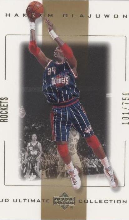 2000-01 UD Ultimate Collection - Hakeem Olajuwon #20