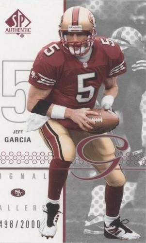 2002 SP Authentic Jeff Garcia #106