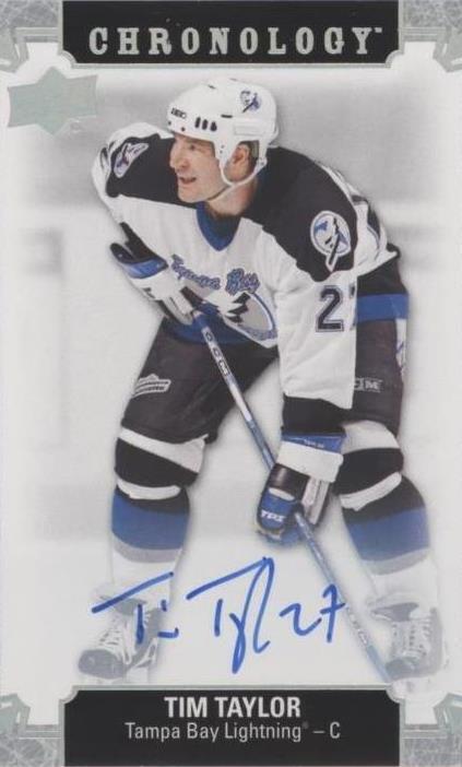 2018-19 Upper Deck Chronology - Tim Taylor #FH-TA-TT