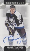 2018-19 Upper Deck Chronology - Ruslan Fedotenko #FH-TA-RF