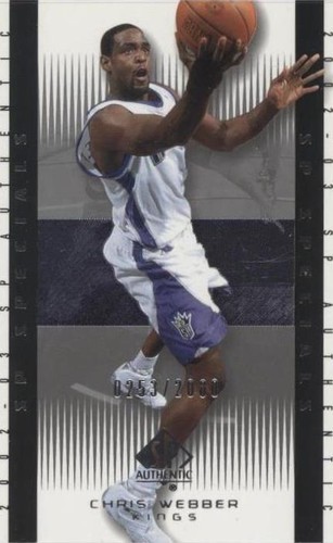 2002-03 SP Authentic - Chris Webber #133