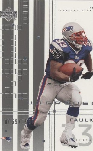 2000 UD Graded Kevin Faulk #48