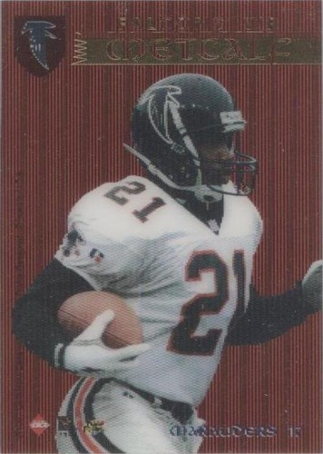 1997 Collector's Edge Excalibur Dave Brown Eric Metcalf #17