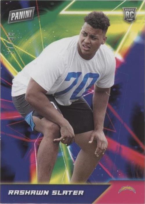 2021 Panini Player of the Day Rashawn Slater #RC41