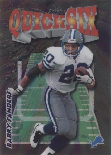 1998 Topps Chrome Barry Sanders #28