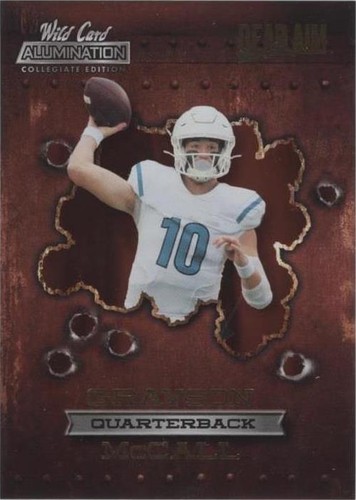 2021 Wild Card Alumination NIL Collegiate Edition Grayson McCall #ANDA-12