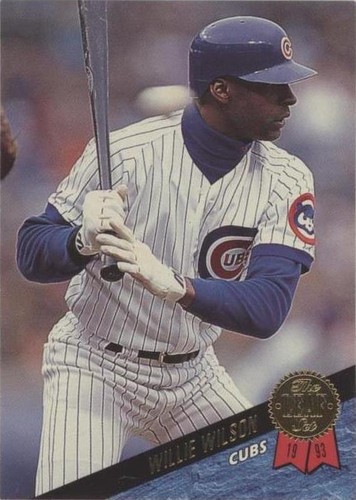 1993 Leaf - Willie Wilson #413