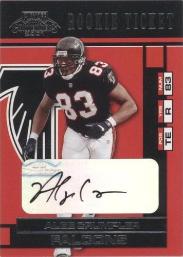 2001 Playoff Contenders Alge Crumpler #103