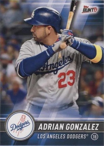 2017 Topps Bunt - Adrian Gonzalez #58