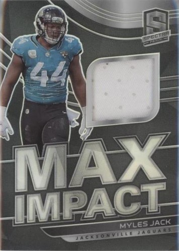 2021 Panini Spectra Myles Jack #MI-MJ