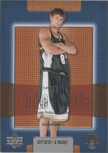 2003-04 Upper Deck Finite - Luke Ridnour #227