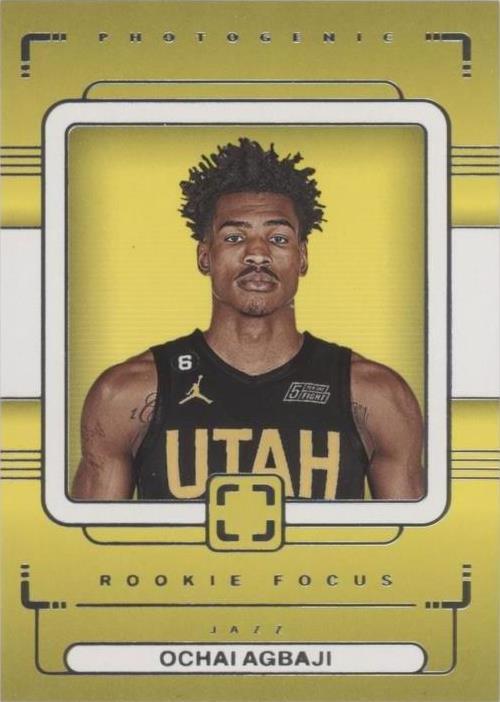 2022-23 Panini Photogenic - Ochai Agbaji #13