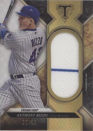 2017 Topps Triple Threads - Anthony Rizzo #SJR-ARZ