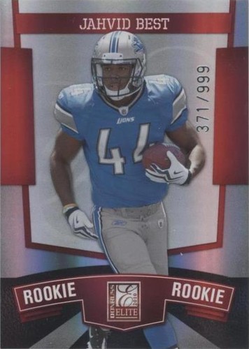2010 Donruss Elite Jahvid Best #110
