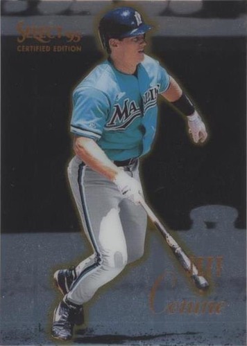 1995 Select Certified Edition - Jeff Conine #58