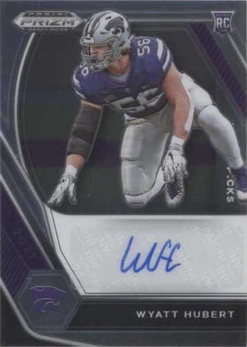 2021 Panini Prizm Draft Picks Wyatt Hubert #DPA-WHU