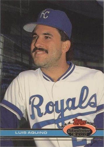 1991 Topps Stadium Club - Luis Aquino #451