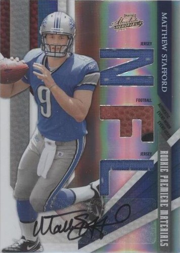 2009 Playoff Absolute Memorabilia Matthew Stafford #201