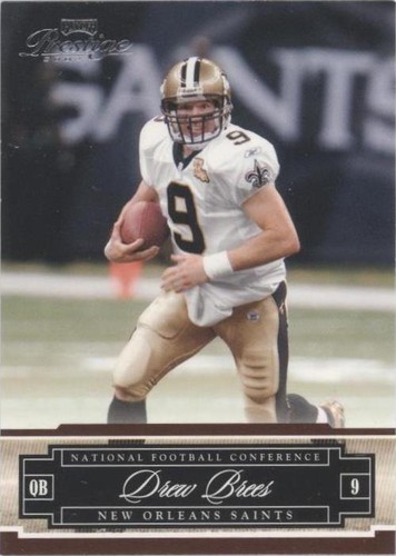 2007 Playoff Prestige Drew Brees #91