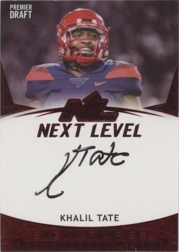 2020 Sage Hit Khalil Tate #NL-KT